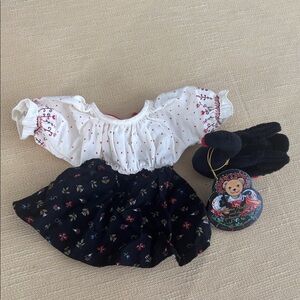 Muffy VanderBear Wear Czarina Muffina Dress & the Black Swan